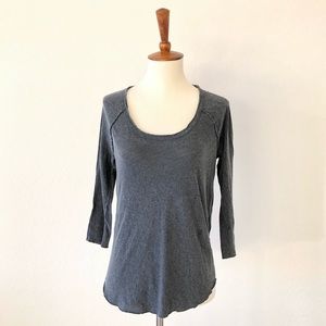 James Perse Comfy Distressed Top